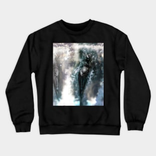 Machine Nightmare {Silver} [ Fantasy Figure Illustration ] Crewneck Sweatshirt